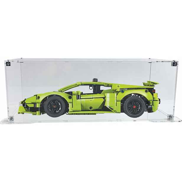 Vitrína s podstavcem Drewlandia pro stavebnici Lego 42161 Lamborghini Huracán