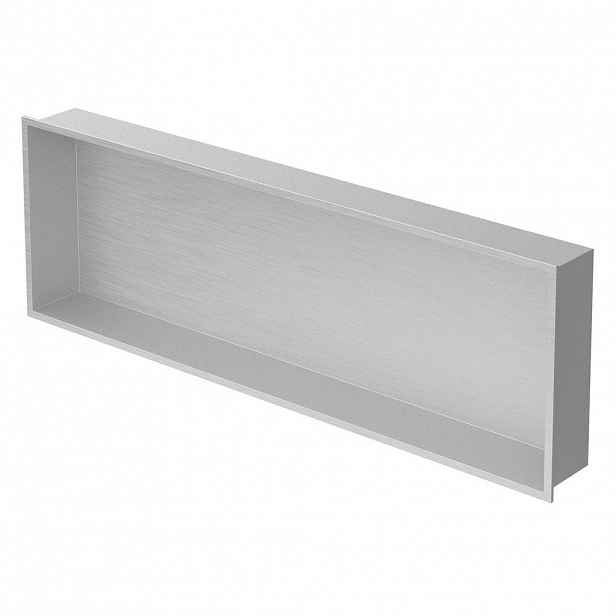 LuxeBath SPRCHOVÝ KOUT stříbrný 90/30 cm s rámem
