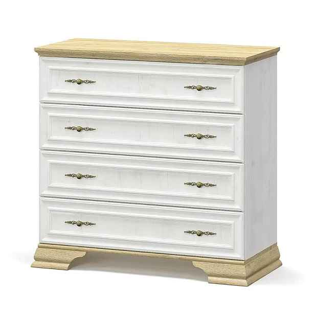 Casarredo Komoda 4S SCORDIA borovice andersen/zlatý dub