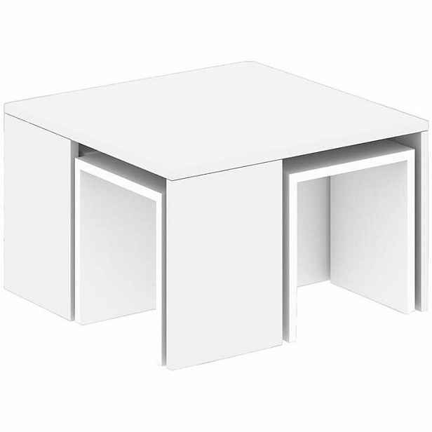 Konferenční stolek Ortanca White