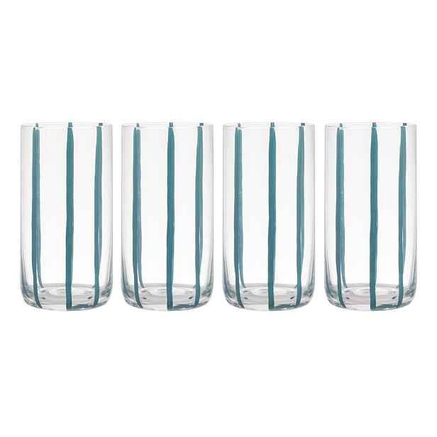 Sklenice v sadě 4 ks 450 ml Stripe – Ladelle