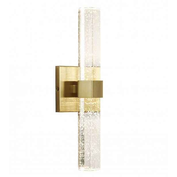 Candice Luxusní nástěnná lampa, Led, 40 cm, zlatá