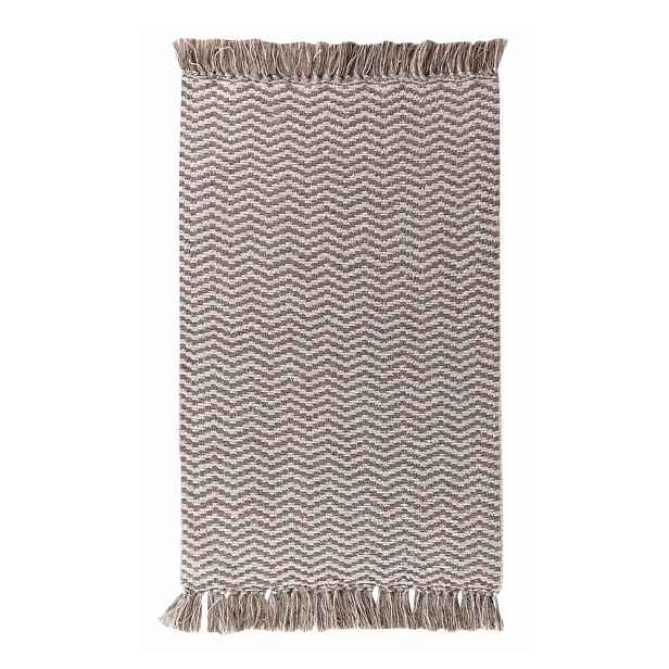Světle hnědý pratelný koberec 50x80 cm Alessia – douceur d'intérieur