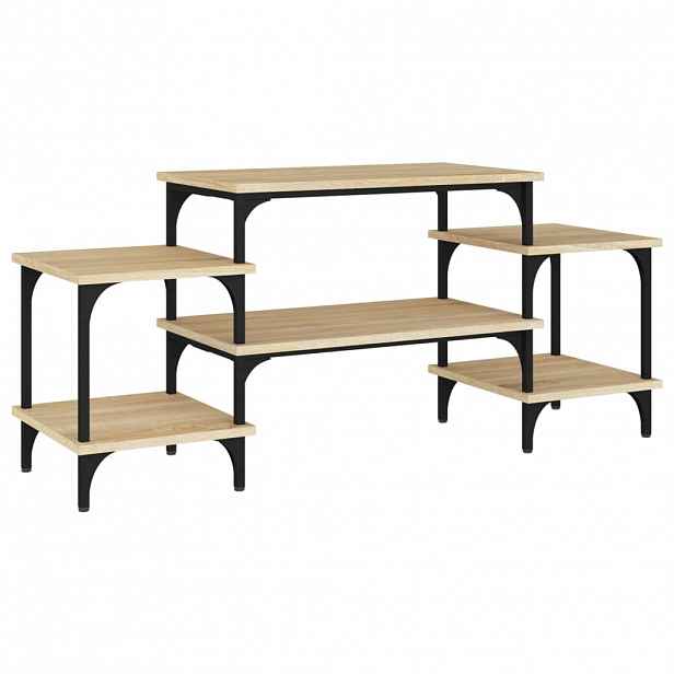 vidaXL TV skříňka dub sonoma 117 x 35 x 52 cm kompozitní dřevo