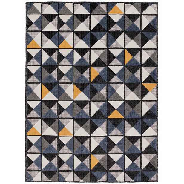 Koberec plochý Shift 160 x 220 cm Geometrický, vícekolový