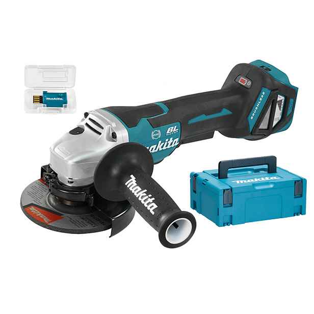 Makita Úhlová Bruska 125 mm 18 V Aws DGA518ZJU