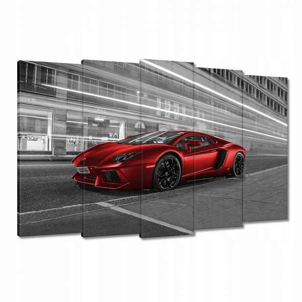 Obrazy 150x95 Červené auto