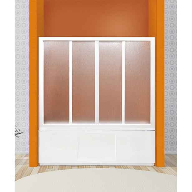 Vanová zástěna ROYAL V4 175-180cm, výplň Krilex