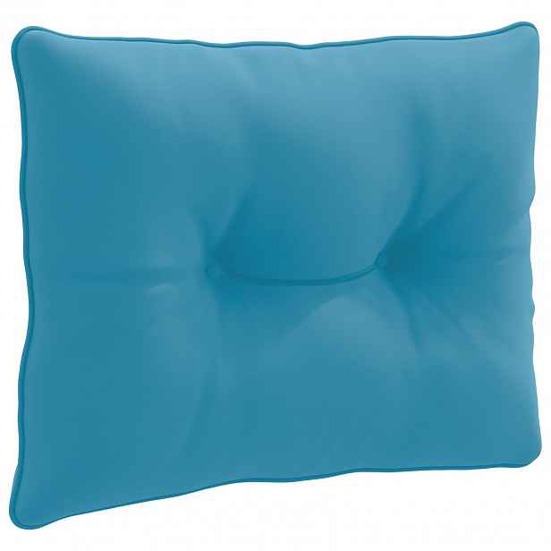 vidaXL Zádový polstr PUTTEN 100% polyester Světle modrá