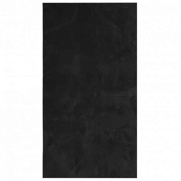 vidaXL Koberec HUARTE krátký vlas měkký a pratelný černý 60x110 cm