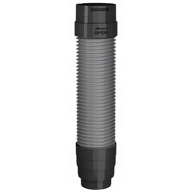 Trubka o průměru 125 mm s redukcemi pro krb