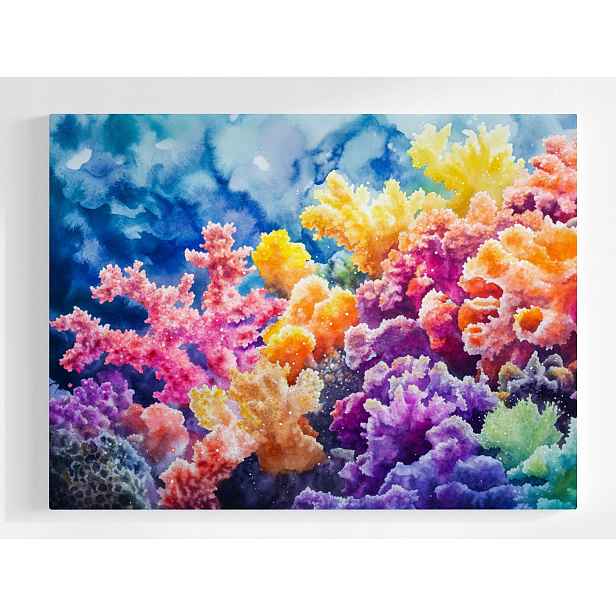 Plakát Příroda Korálový Útes Podvodní Život 100x75