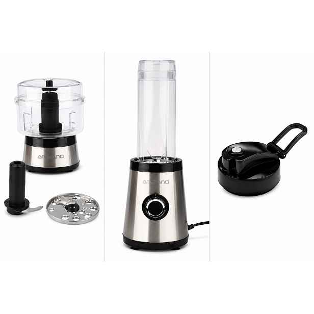 Ambiano Mini Kuchyňský robot 3v1 300W Blender Kráječ Sekáček