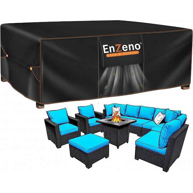 Obal Na Zahradní Nábytek 250X210X90 CM Voděodolný Oxford 420D