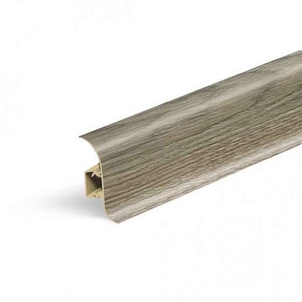 Lišta soklová Naturel dub Victoria , PVC délka 250 cm, výška hrany 56 mm, NATNGF067