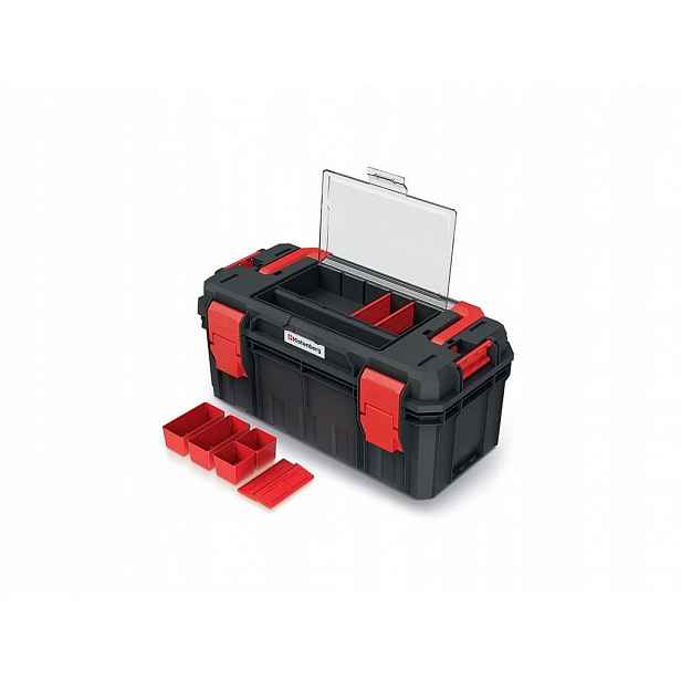 Plastový kufr, box na nářadí X-block Solid Toolbox Alu Log KXSA5530F