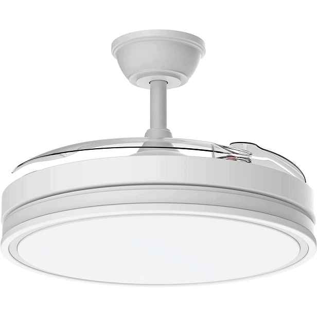Výsuvný stropní ventilátor s osvětlením 106 cm dálkový ovladač 3000K-4500K
