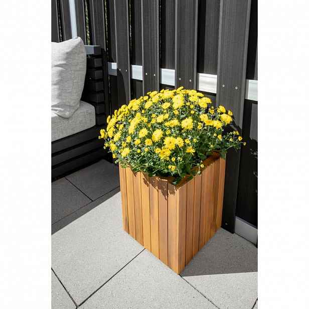 Prestige Home TRUHLÍK NA KVĚTINY dřevo, 30/30/35 cm