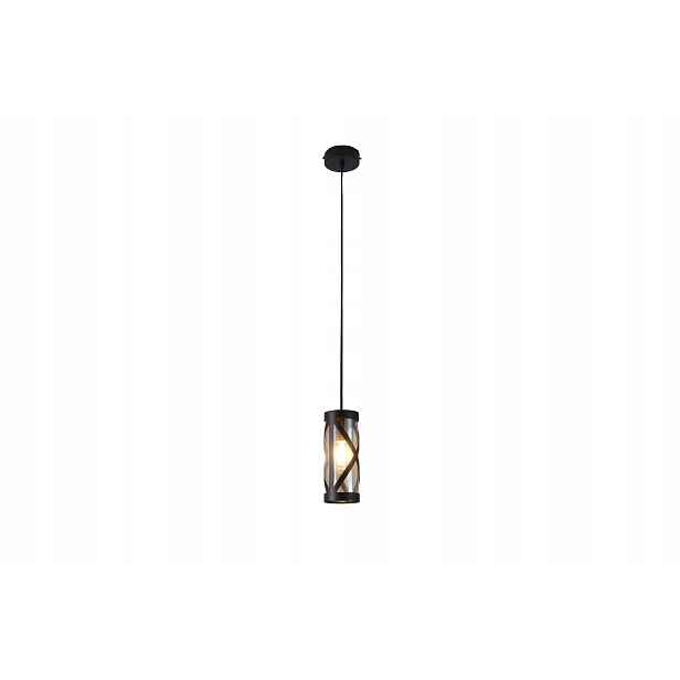 Závěsná lampa E14 1x40W barva Hnědá 5338 Oberon Rabalux