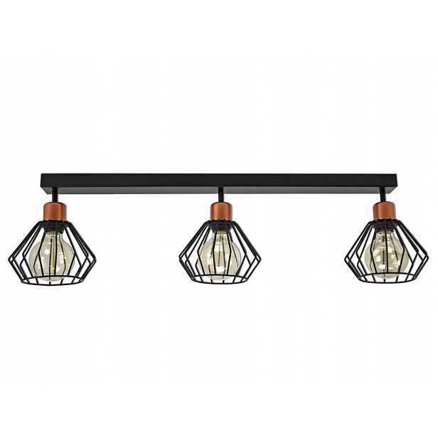 Lampa Stropní Svítidlo Loft Edison z drátu 719-3