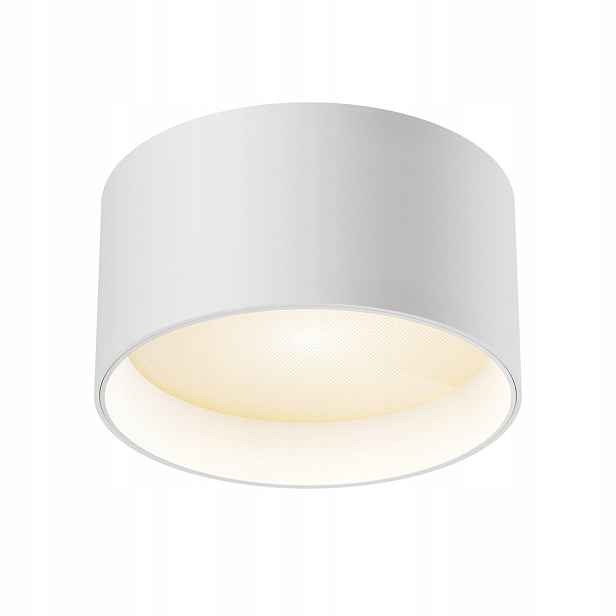 Stropní bod bílý kulatý Ø14 cm Led 3000K do obývacího pokoje kuchyně Maytoni