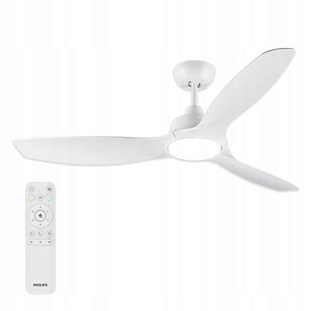stropní svítidlo Led s ventilátorem Fixed Blade 132 cm 60 W