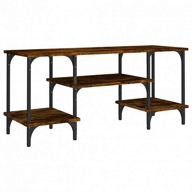 vidaXL TV skříňka kouřový dub 102 x 35 x 45,5 cm kompozitní dřevo