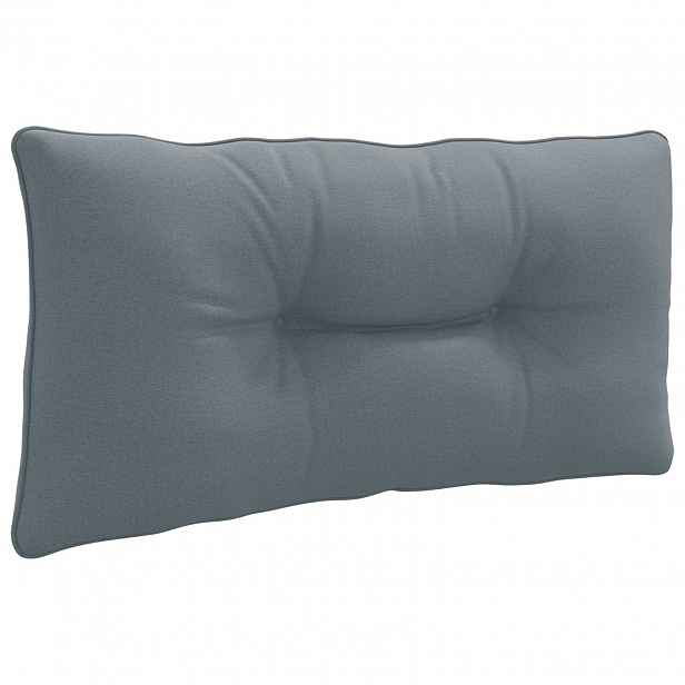 vidaXL Zádový polstr PUTTEN 100% polyester Modrá 70 x 40 x 10 cm