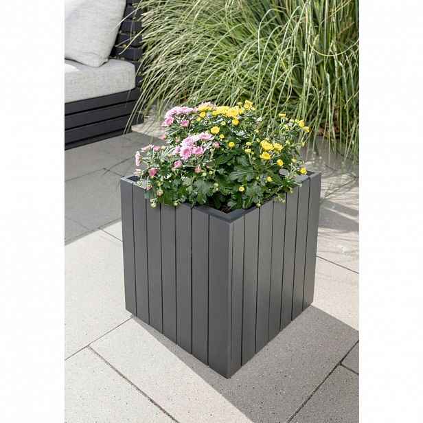 Prestige Home TRUHLÍK NA KVĚTINY dřevo, 30/30/35 cm