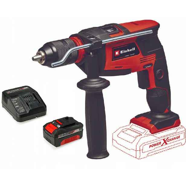 Einhell Příklepová Vrtačka Tc-id 18 LI 4513960 Sada Akumulátor 4,0AH