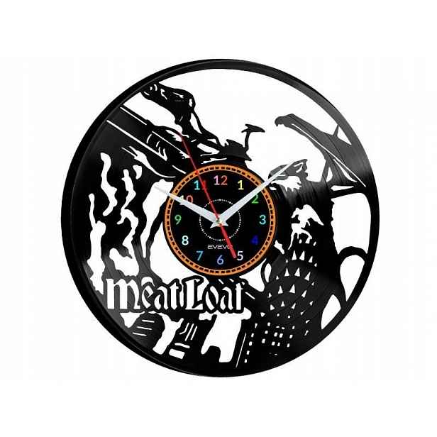 Meat Loaf Dárek Originální dekorace do domu Hodiny z vinylové desky