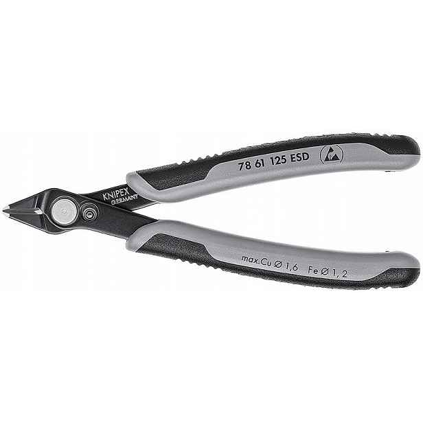 Robustní boční štípací kleště Knipex 78 61 125 Esd