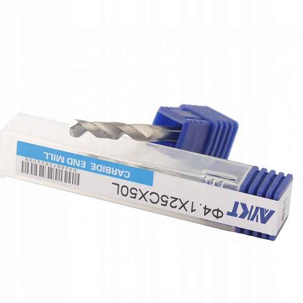Vrták do hliníku s karbidem Vhm 2,5 mm 25 mm 50 mm
