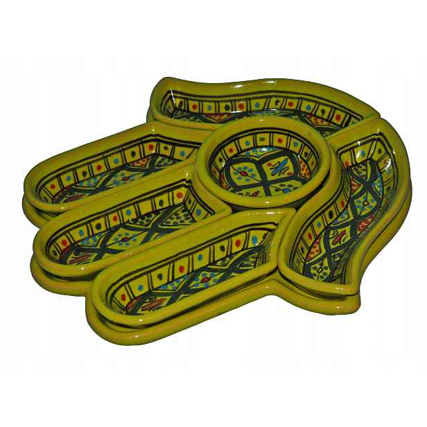 Meze Set pro Mezze Meze Fatima Maroko Tunisko Hamsa