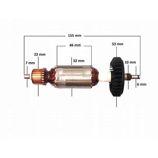 Oběžné kolo pro brusku Makita 9523 (jk 589)