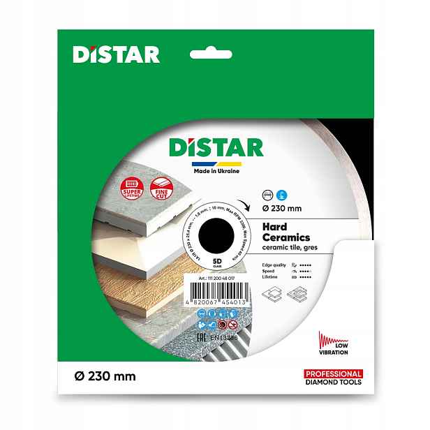 Diamantový Kotouč Hard Ceramics 230*1.6*25.4MM 11120048017 Distar
