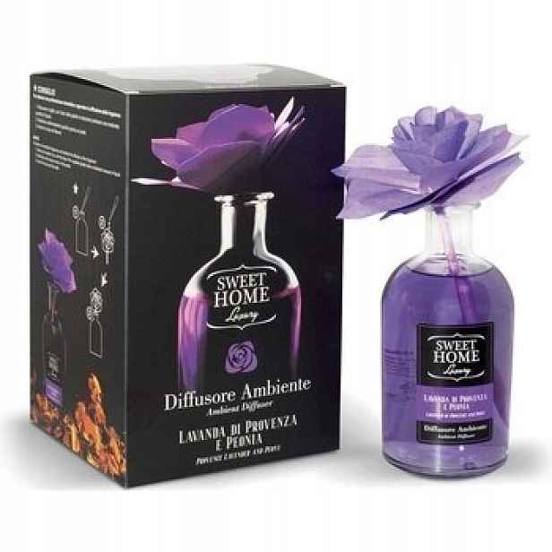 Sweet Home Kolekce Levandule z Provence & Pivoňka Parfémový difuzér 25