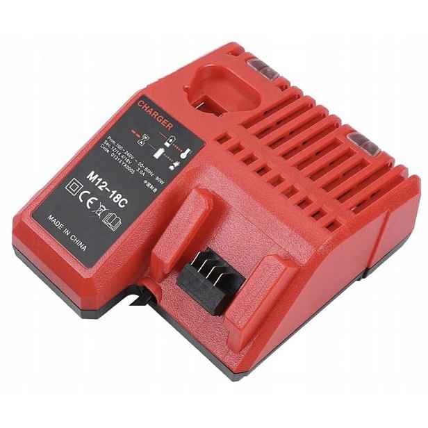 Dvojitá náhradní nabíječka pro Milwaukee M12-18FC M12 M14 M18