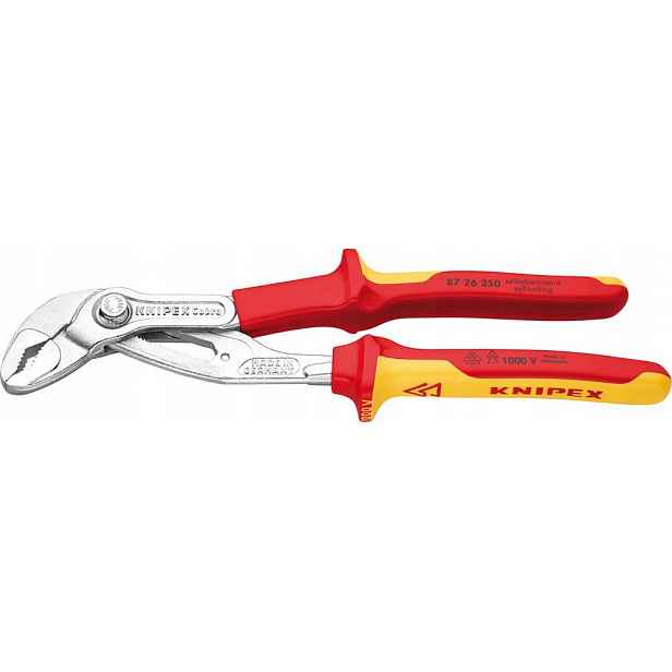 Nastavitelné kleště na trubky Cobra Vde izolované Vde 250 mm Knipex 87 26 250