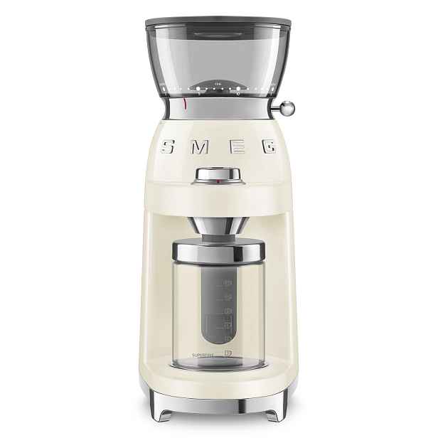 Smeg Mlýnek na kávu 50's Retro, CGF03, krémová CGF03CREU