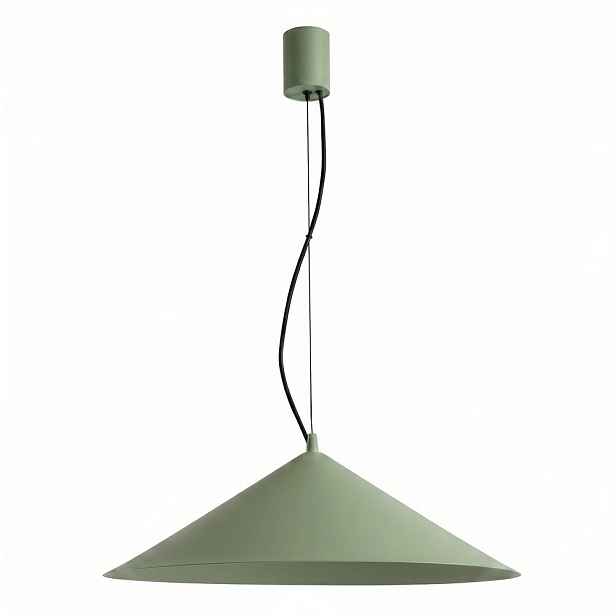 Khaki kovové LED závěsné svítidlo ø 50 cm FINT – Thoro