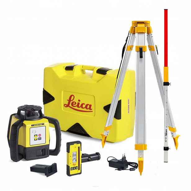 Laserový nivelátor Leica Rugby 620 Kompletní sada