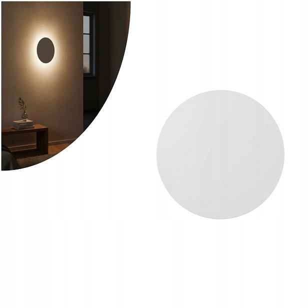 Nástěnné svítidlo bílé Luna moderní nad postel v ložnici Tk Lighting