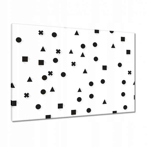 Obrazy 100x70 Černobílá geometrie