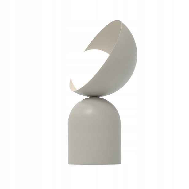 Stolní lampa Emibig Boto béžová, moderní ocel G9 8W 31 cm