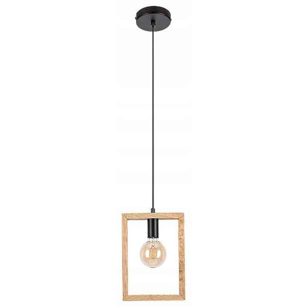 Černá závěsná lampa Indigo skandinávská nad jídelní stůl Rabalux