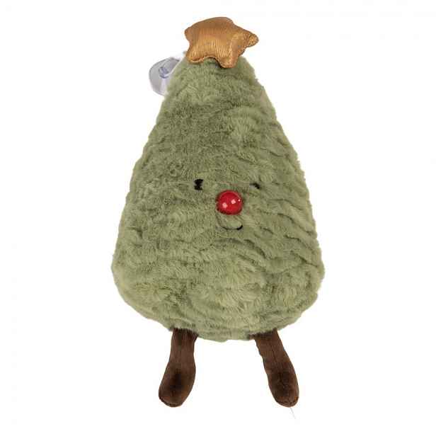 Dekorativní polštář ve tvaru vánočního stromku Christmas Tree - 15*9*23 cm Clayre & Eef