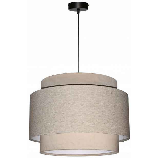 Závěsná stropní lampa Zwis Lustr Abażur 35/25 cm E27 Béžová Avola