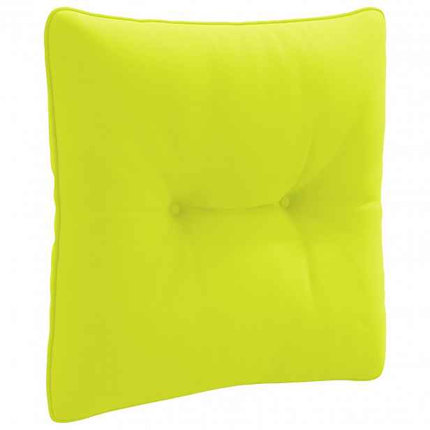 vidaXL Zádový polstr PUTTEN 100% polyester Jasně zelená