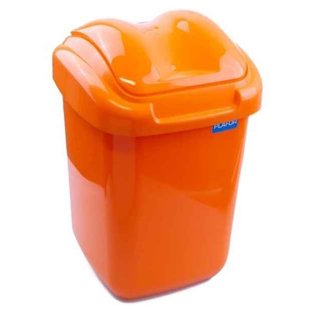 PLAFOR - Koš odpadkový 15l FALA orange